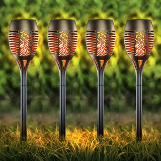 Solar-Lampen, 4 Stück, 10 LEDs