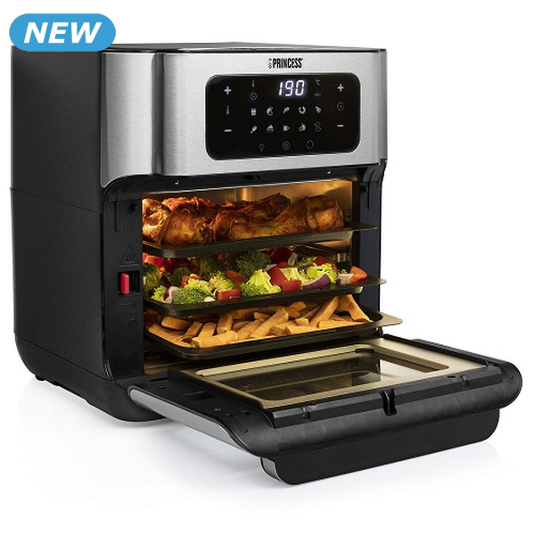 Princess Heissluftfritteuse «182065», 10 l, Hochgeschwindigkeits-Heissluft-Technologie