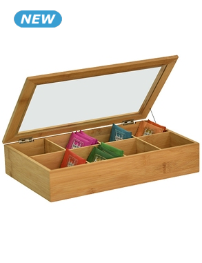 Teabox «Bamboo», L 32 x B 20 x H 6,5 cm