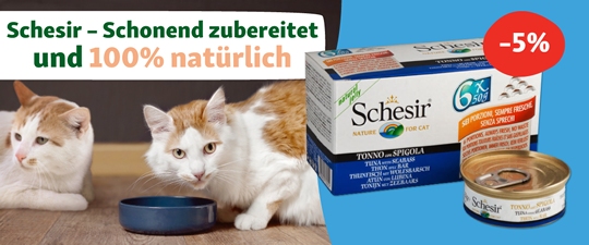 Schesir - Schonend zubereitet und 100% natürlich