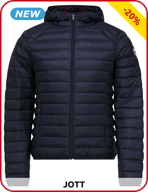 JOTT Herrrenjacke «Nico ML» mit Kapuze, marine