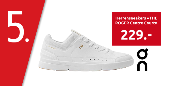 On Herrensneakers «THE ROGER Centre Court», weiss