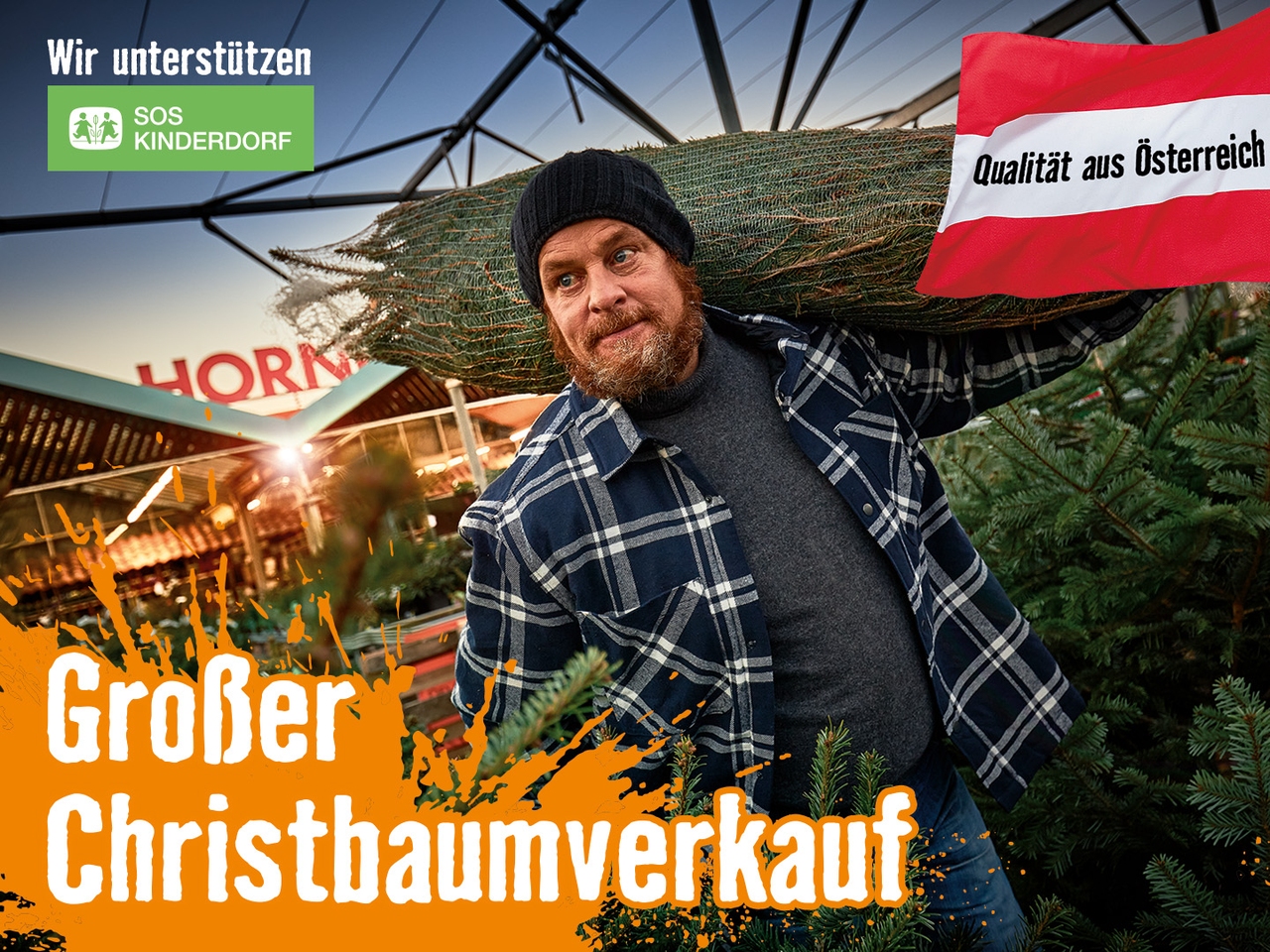 Christbaumverkauf bei HORNBACH