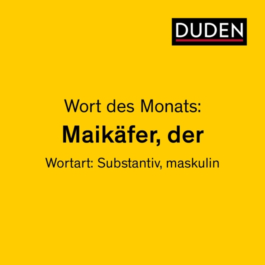 Duden: Zum Wort des Monats