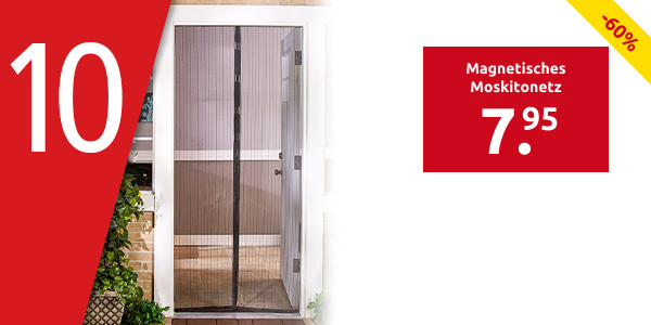 Magnetisches Moskitonetz