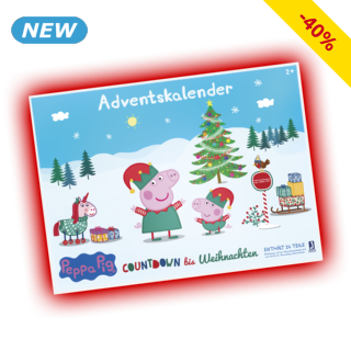 Adventskalender «Peppa Pig», 24 Spielfiguren