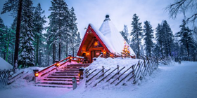 Finnland - Besuch beim Weihnachtsmann