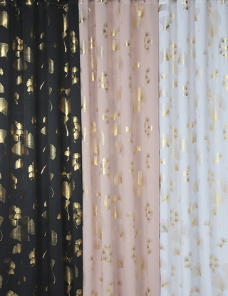 Vorhang «Ginkgo», H 240 , B 140 cm