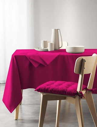 Tischtuch «Mistral», 140 x 240 cm, fuchsia