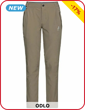 ODLO Wanderhosen für Damen, braun