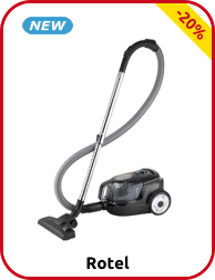 Rotel Staubsauger «U6744CH», 2 l