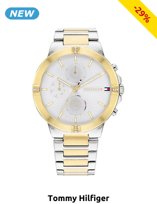 TOMMY HILFIGER Damenuhr «Talia», silberfarben