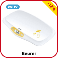 Beurer Babywaage «BY80», elektrisch, bis 20 kg