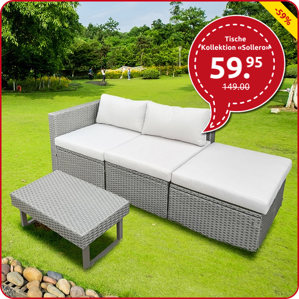 Tisch für die modulare Kollektion «Sollero», 70 x 30 x 30 cm