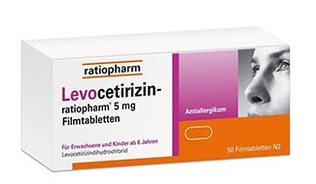 zu Levocetirizin ratiopharm 5 mg