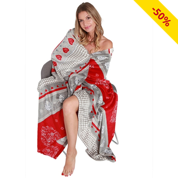 Fleecedecke «Red»