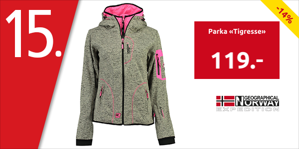 Geographical Norway Parka «Tigresse», grau