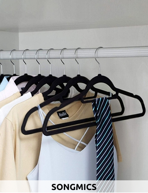 Samt-Kleiderbügel, 20 Stück