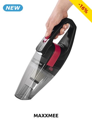 Handstaubsauger, 2-in-1, 600 ml, grau/rot