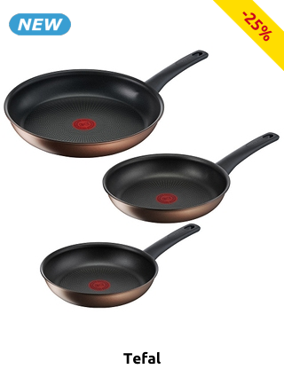 Tefal Pfannenset «Resource», 3er-Set, ohne PFOA