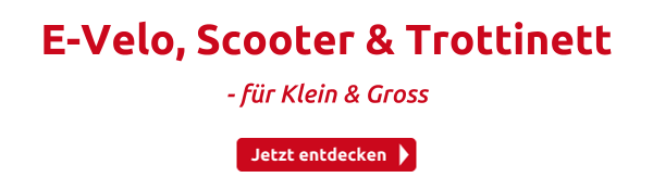 E-Velo, Scooter & Trottinett