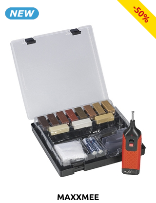 Parkettreparaturset, 19-teilig