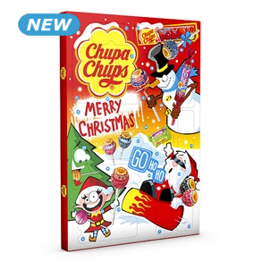 Adventskalender Chupa Chups, Lutscher & Kaugummis