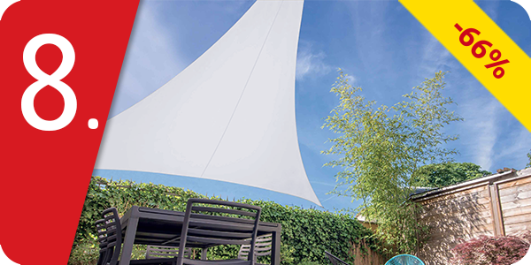 Dreieck-Sonnensegel 3,6 m