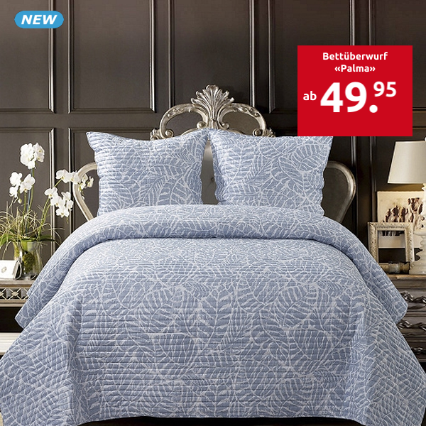 Bettüberwurf «Palma»