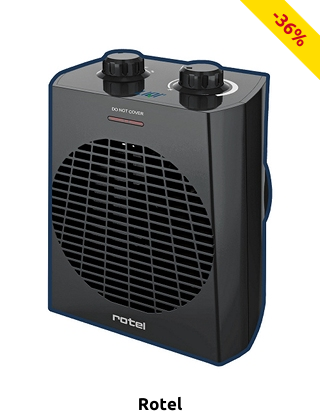 Rotel Keramik-Heizlüfter «7042CH», mit Ventilation