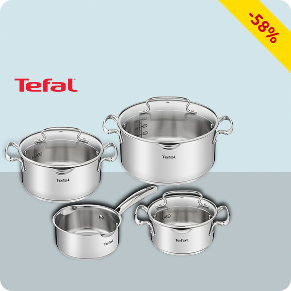 Kochgeschirr Duetto + Tefal