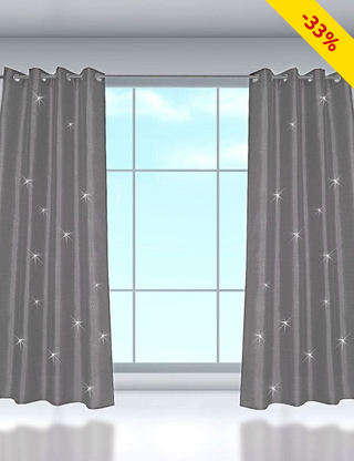 Vorhang «Silk», 140 x 240 cm, 1 Stück, perlgrau