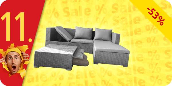 Gartenset «Andy», 3-teilig