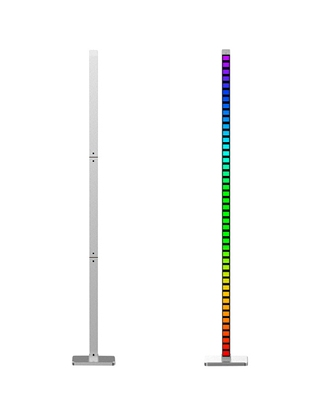 Lichtsäule «Melody», 45 RGB-LEDs, 3 Lichtmodi, mit Fernbedienung