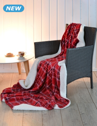 Fleecedecke «Karos», 150 x 200 cm