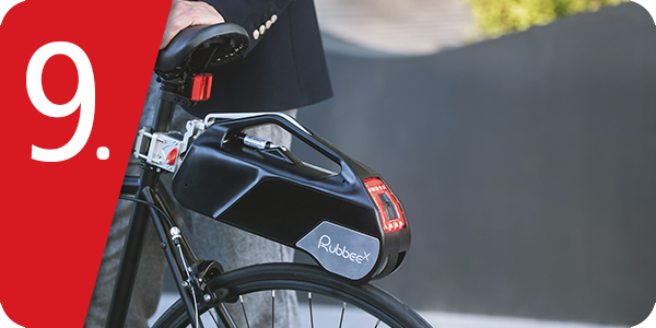 Rubbee X, Elektro-Velo-Umrüstungssatz, abnehmbar, inkl. 1 Akku