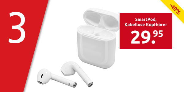 SmartPod, Kabellose Kopfhörer