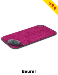 beurer Heizkissen «HK 123 XXL Nordic», 60 x 30 cm, magenta