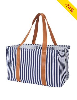 Faltbare Einkaufstasche, navy