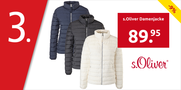 s.Oliver Damenjacke, gesteppt, navy