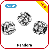 Pandora Schmuckstück «Amour familial», Silber