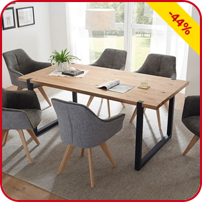 Tisch «Alvin» aus Eiche