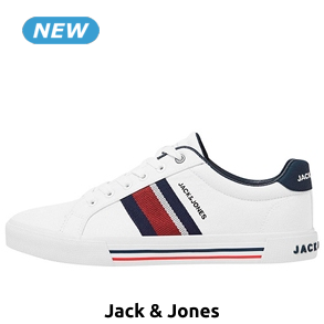 JACK & JONES Sneakers, weiss