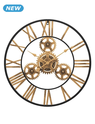 Uhr «Mecanic», Ø50 cm