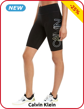 Calvin Klein Damenshorts, schwarz