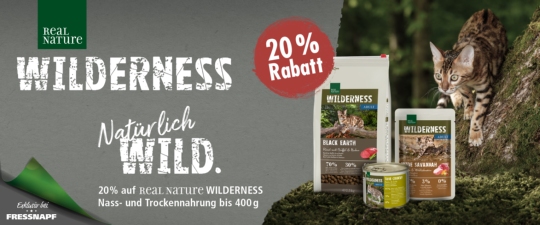 20% Rabatt auf Real Nature Wilderness 