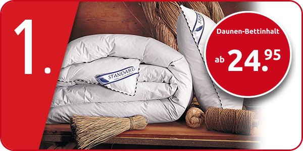 Daunen-Bettinhalt