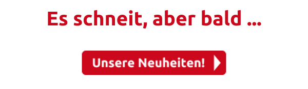 Es schneit, aber bald ...