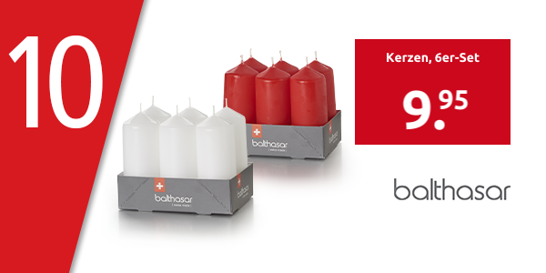 Kerzen, 6er-Set