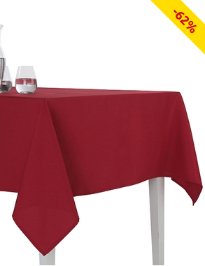 Tischdecke «Sara», 140 x 240 cm, rot
